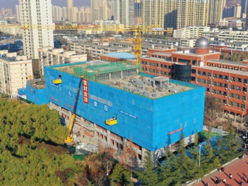 賦能教育發(fā)展 西北師大附中綜合教學樓項目穩(wěn)步推進